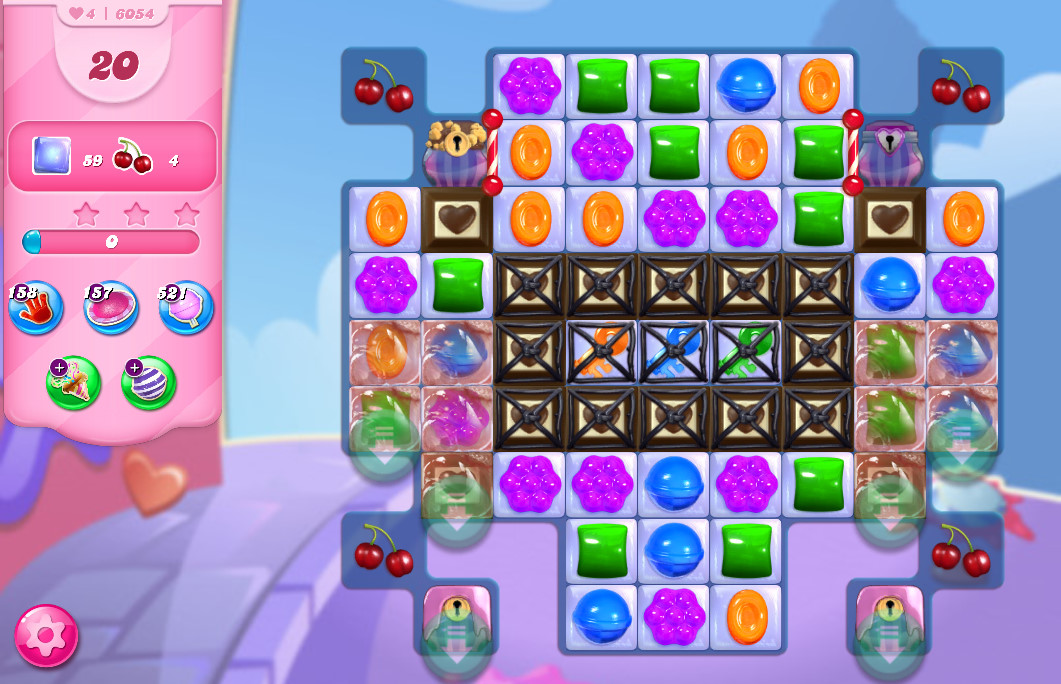 Candy Crush Saga level 6054