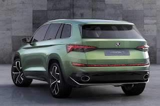 Skoda VisionS Concept (2016 Rendering) Rear Side