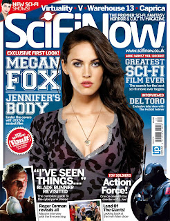 Megan Fox On The Cover SciFi Now Magazine