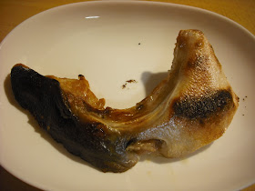 Hiroyuki S Blog On Japanese Cooking Salt Grilled Buri Kama Yellowtail Collar ぶりかまの塩焼き