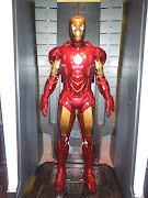 Iron Man Mark IV armour that featured in Iron Man 2 (ironman markiv suit)