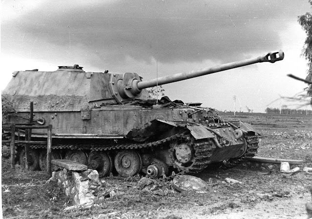 Damaged Elefant in Italy, April/May 1944