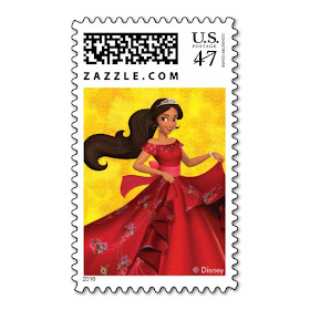 Disney Princess Elena of Avalor Postage Stamps for an Elena of Avalor Party