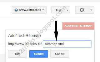 how to submit your sitemap to google webmaster tools.