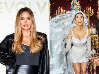 Khloe Kardashian Shades Kourtney's Wedding Dress, Expectations Travis-Motivated Style Is A 'Stage'