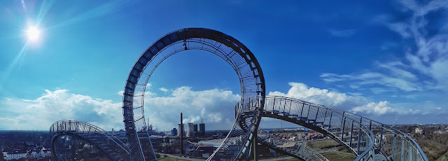 The Tiger and Turtle art installation in the heart of Duisburg