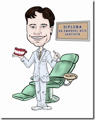 CARICATURA DENTISTA 02 BAIXA RESOLUÇÃO