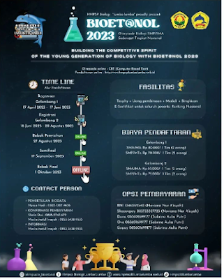 Lomba Olimpiade Bioetanol Nasional 2023 di Universitas Jember