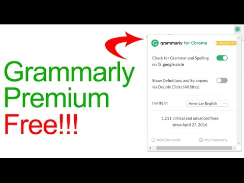 FREE Grammarly Premium Accounts 2019