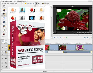 AVS Video Editor Interface