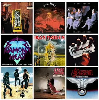 Mejores discos de metal de 1980