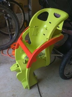 custom child's bicycle seat
