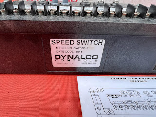 For sale New DYNALCO CONTROL MADE USA SPEED SWITCH  MODEL NO. SW200B-1 worldwide delivery