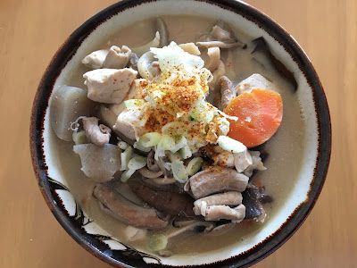 うどんで〆