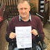 Disabled great-grandfather horrified to get back to his car to find obscene note branding him a 'tw**' because he was forced to park across two spaces 