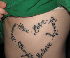 3. New And Latest Valentine's Day Tattoos For Girl - Tattoos 2014