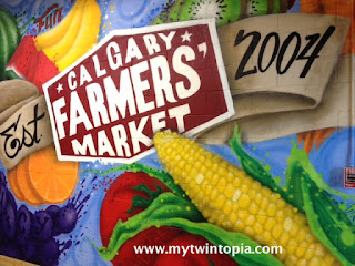 Calgary Farmers Market Wall Mural