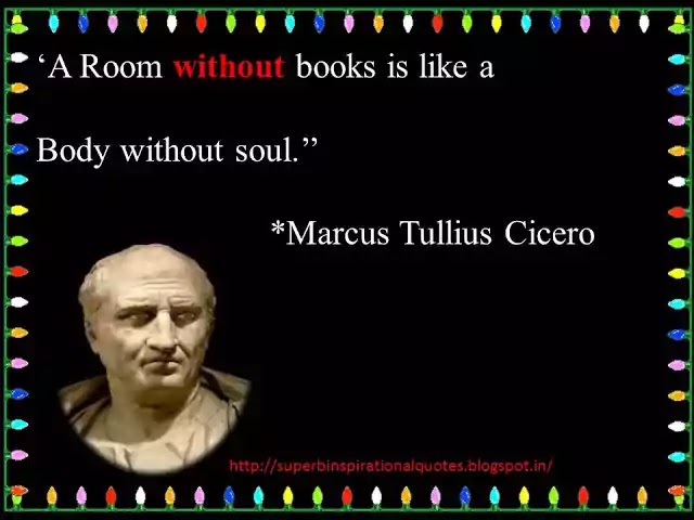 Inspirational words by Marcus Tullius cicero