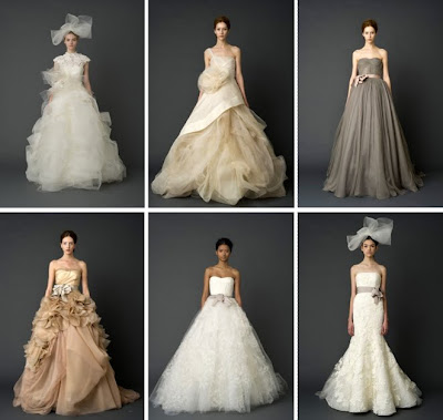 You can find the following six styles among Vera Wang's 2012 Spring 