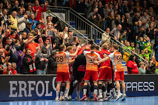 Sportfotografie DHB Handball Bundesliga ASV Hamm Die Recken Hannover Olaf Kerber