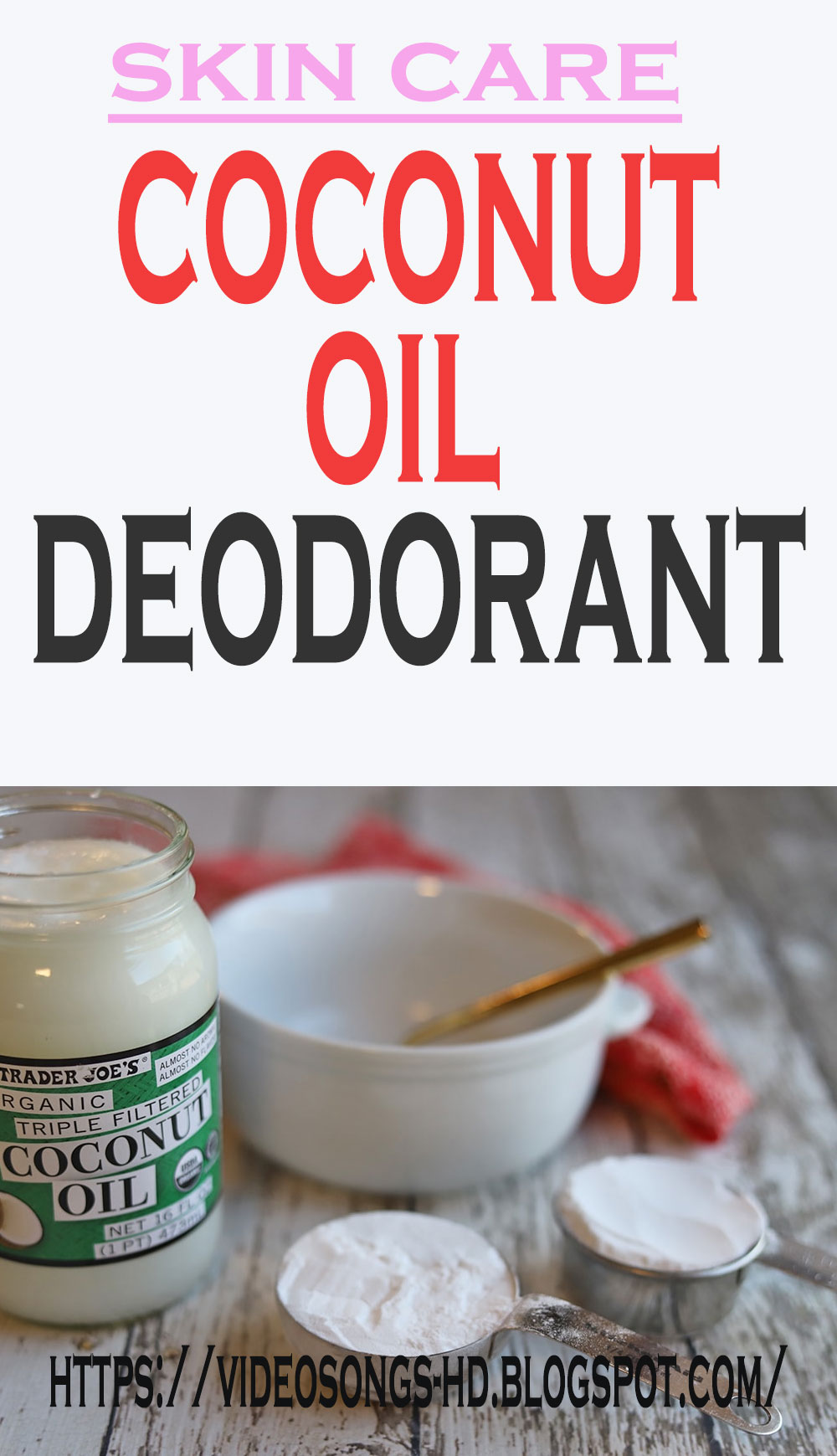 Coconut Oil Deodorant