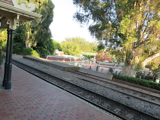 Main Street USA Train Tracks Disneyland Railroad