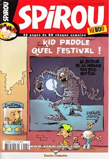 Spirou Hebdo, Kid Paddle quel festival !, numéro 3628, année 2007