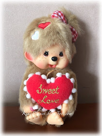 kiki monchhichi sweet love rare collector mariage alliance kawaii 