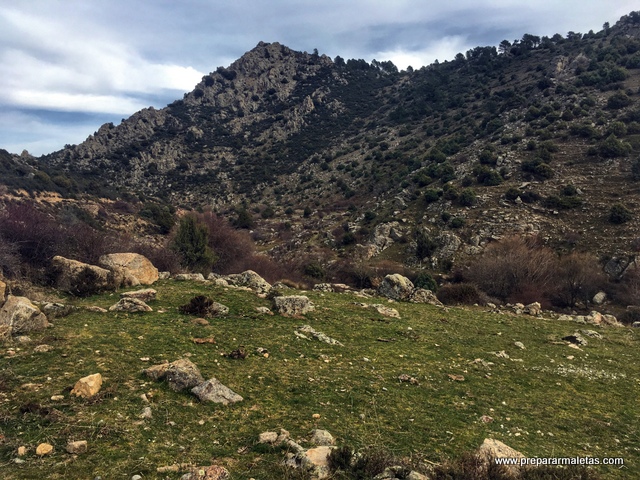 paisaje típico Sierra Guadarrama