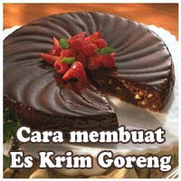 Cara membuat es krim goreng