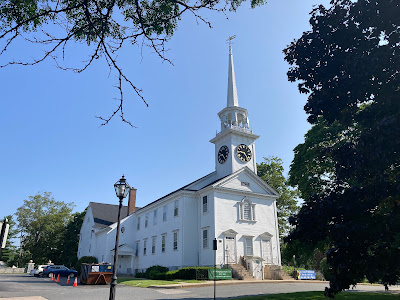 Front view of Congregational Church in Shrewsbury