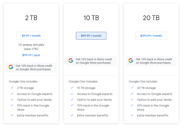 Google Plans • Drive Price • How to Buy More Storage • Space for Gmail • Photos • Pricing • Cost • in India • Worldwide List