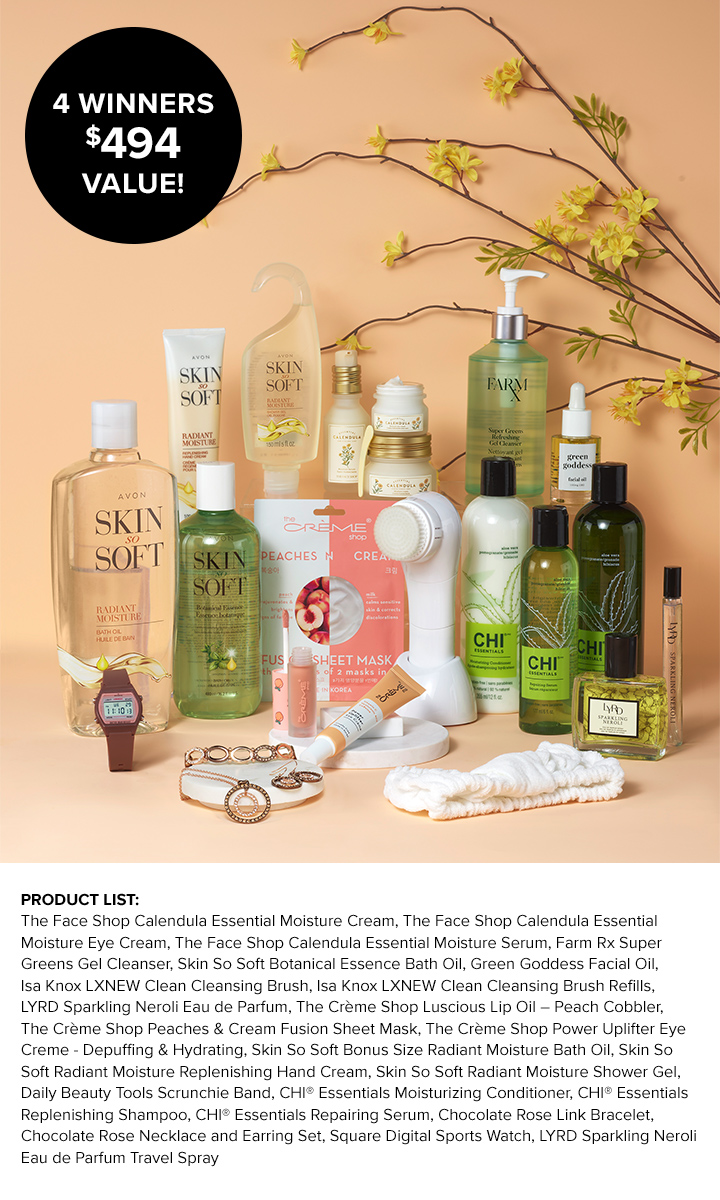 Feburary 2023 AVON Monthly Garden Of Beauty #Sweepstakes - #Win #Free #Products