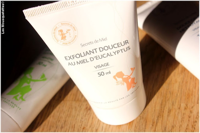 Exfoliant douceur au miel d'eucalyptus - Secrets de Miel - Blog beauté Les Mousquetettes