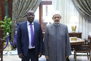 الإمام الأكبر ووزير داخلية النيجر يؤكدان أهمية جهود الأزهر في مجابهة التطرف بإفريقيا
