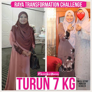 Testimoni Kurus dengan Herbalife Terkini 2018 : EDISI KURUS SEBELUM RAYA