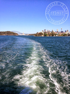 Cruising on Sydney Harbour 