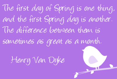 Spring Quotes