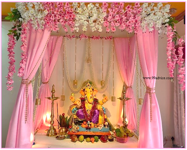 22 Easy Ganesh Chaturthi Decoration Ideas