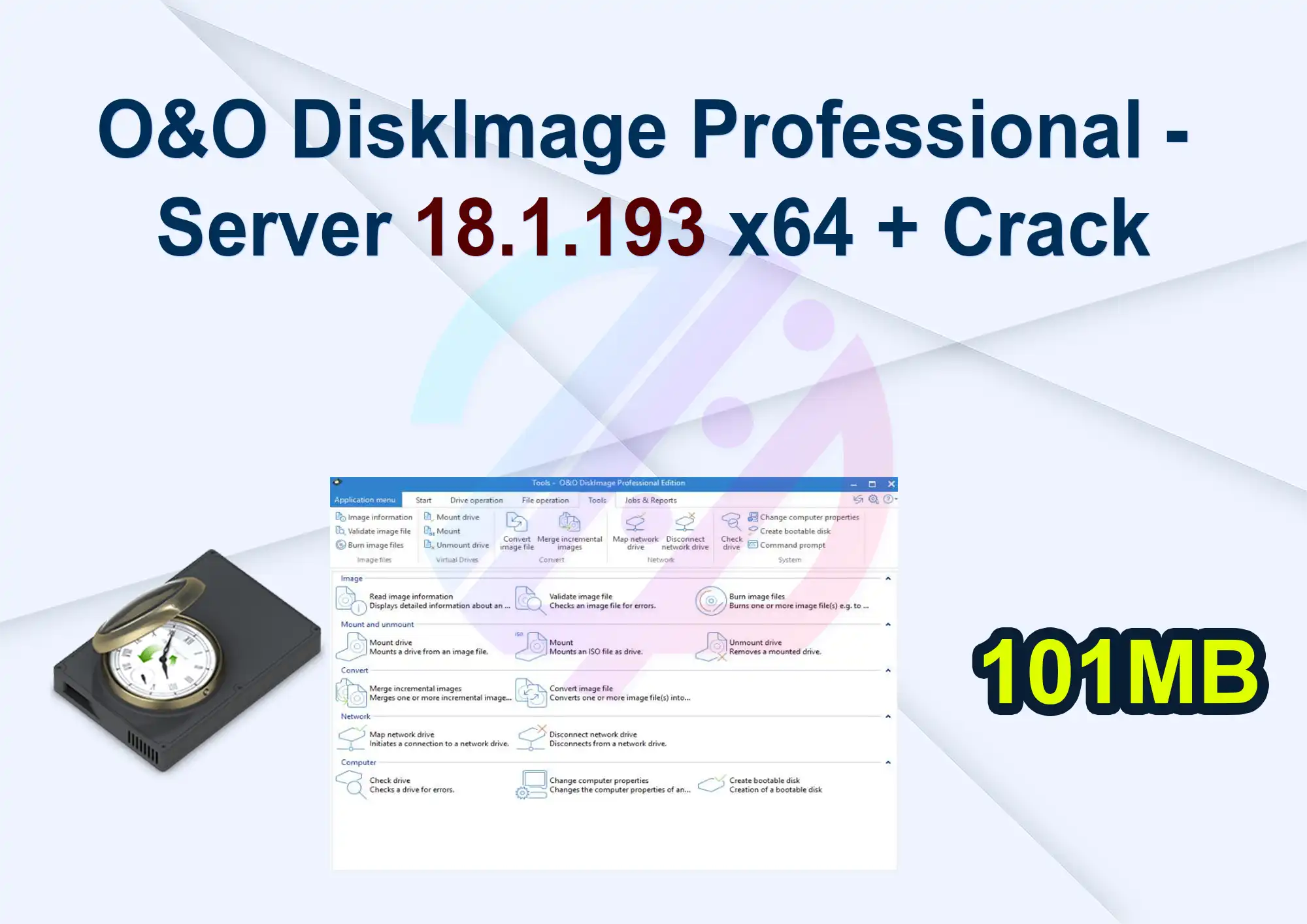 O&O DiskImage Professional – Server 18.1.193 x64 + Crack