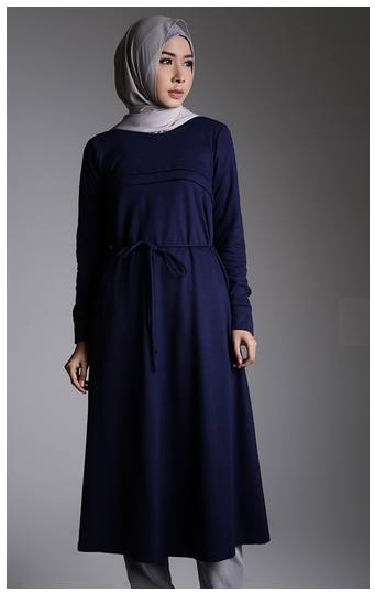 Inilah 10 Model Tunik  Muslimah Modern  Bergaya Casual