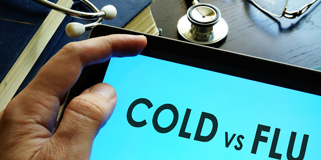 Picture of Different between Cold and Flu