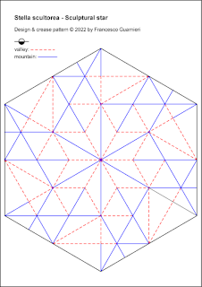 Origami, CP: Stella scultorea by Francesco Guarnieri