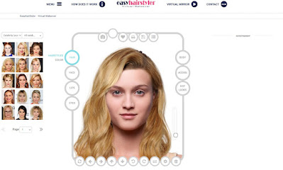 EasyHairStyler Virtual Makeover
