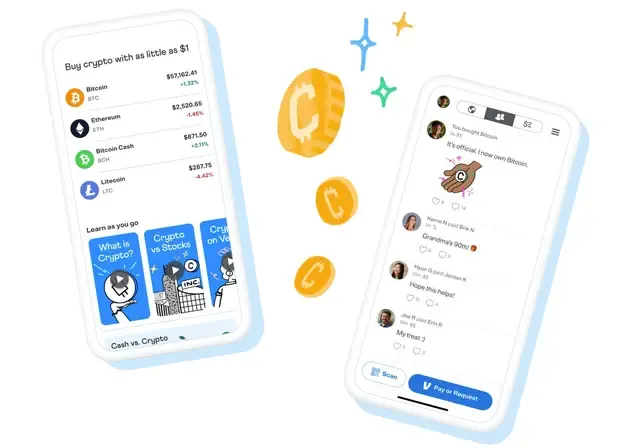 تضيف Venmo دعماً للمستخدمين لشراء وتخزين وبيع العملات المشفرة