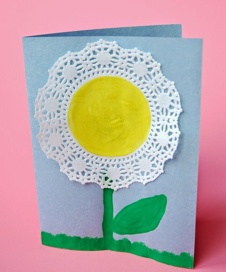 Spring Flower Craft | What Can We Do With Paper And Glue