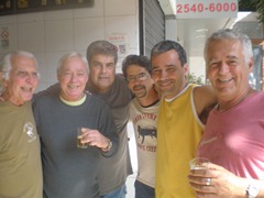 Godô, Homero, Cleto, Luiz Correia e Johnny