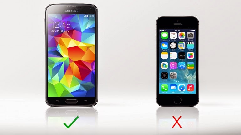 iPhone OI Orang Indonesia: Bagus Mana? Samsung Galaxy S5 atau Apple 