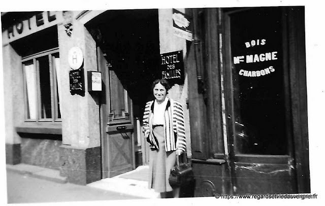 Photo noir et blanc : Hôtel des Familles