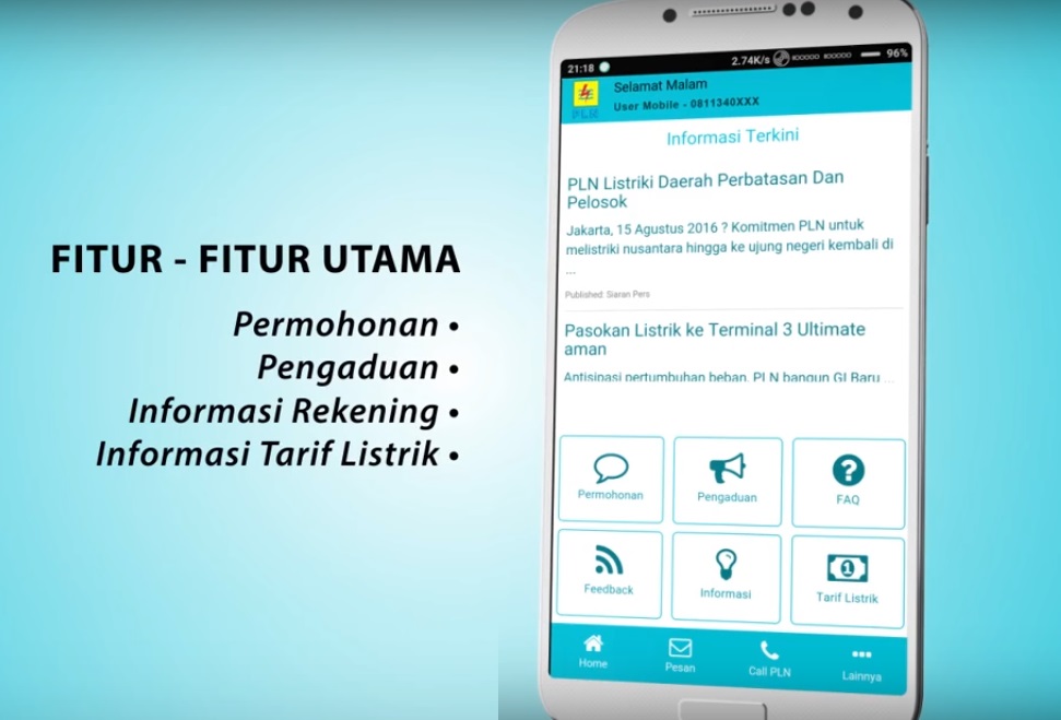 Cara Cek TAGIHAN Listrik Dari HP Aplikasi PLN MOBILE